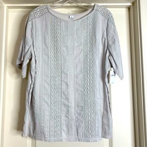 Old Navy Gray Top